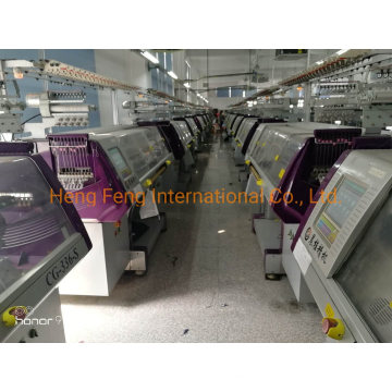 Shoe Upper Flat Knitting Machine 14G 3 System Year 2016 Chinese Made Sweater Knitting Machine for Sale